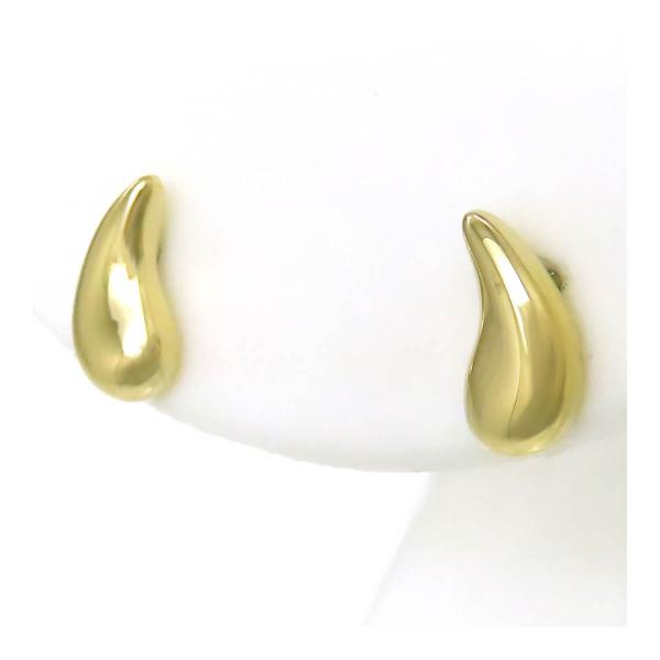 たか ティファニー ティアドロップ ピアス 750 キャッチ純正 TIFFANY