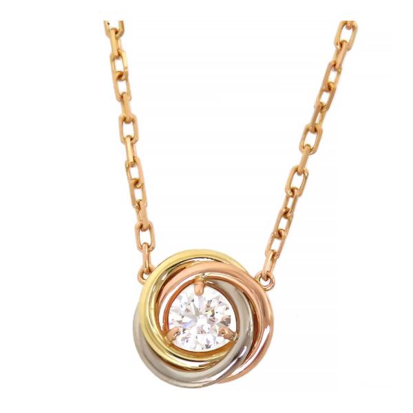 Cartier カルティエ ベビートリニティ ネックレス ダイヤモンド