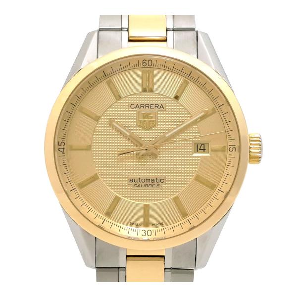 タグホイヤー カレラ WV215B 自動巻き ステンレススティール イエロー