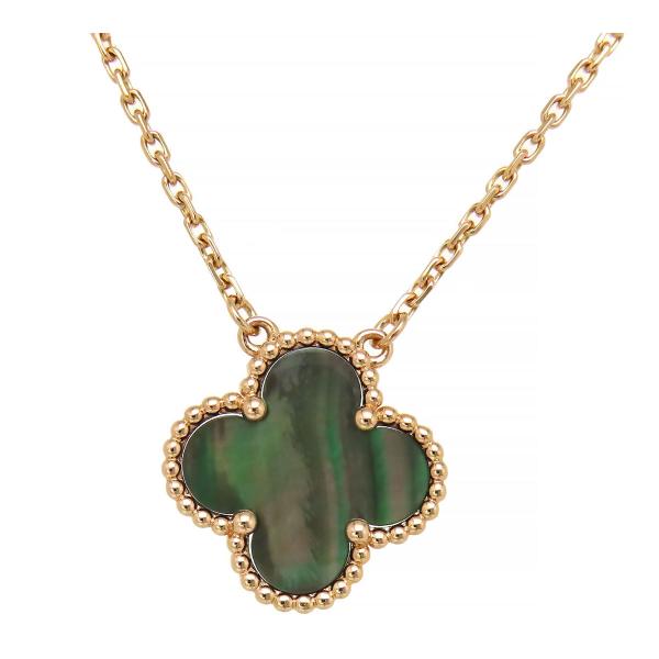 美品 ヴィンテージ アルハンブラ ネックレス Van Cleef & Arpels ヴィンテージ アルハンブラ ネックレス
