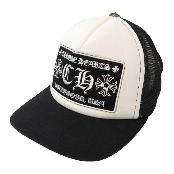 CHROME HEARTS トラッカーハット ホワイト/ブラック 楽天市場】新品 即納 クロムハーツ 帽子 FOTI フォッティ CHROME