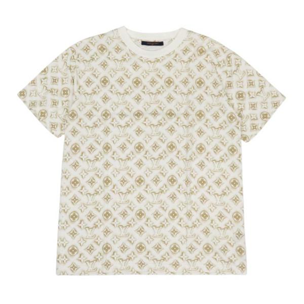 ▪︎新品未使用▪︎Louis Vuitton(ルイ・ヴィトン)ロゴプリント Tシャツ LOUIS VUITTON ルイヴィトン モノグラム プリント コットン T