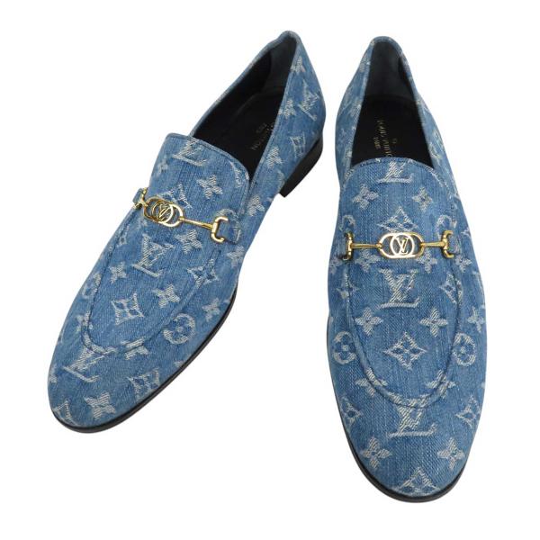 LOUIS VUITTON ルイヴィトン モノグラムデニム LV クラブ ライン