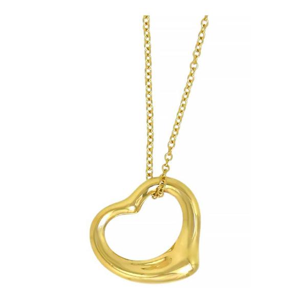 TIFFANY&Co. ティファニー オープンハート ネックレス AU750