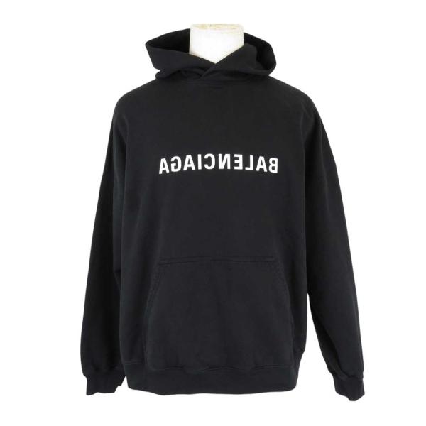 BALENCIAGA（バレンシアガ） ミラーロゴ パーカー 727163 メンズ