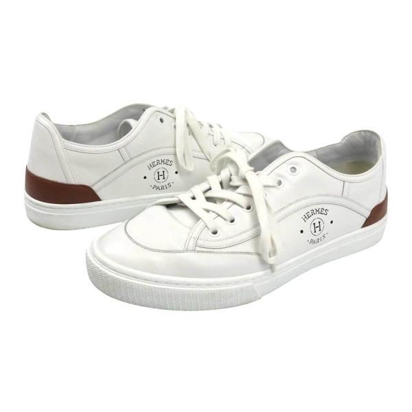 HERMES（エルメス） ゲット スニーカー メンズ ホワイト 中古