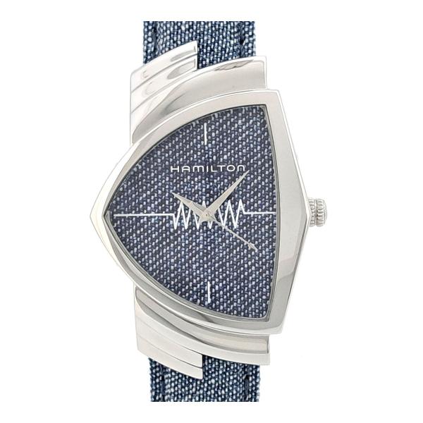 美品　Hamilton ハミルトン　ベンチュラ　H244112 HAMILTON ハミルトン ベンチュラ デニム H244112 クオーツ ステンレス
