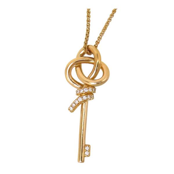 TIFFANY&Co.（ティファニー） ノット ミニ キー ネックレス Au750