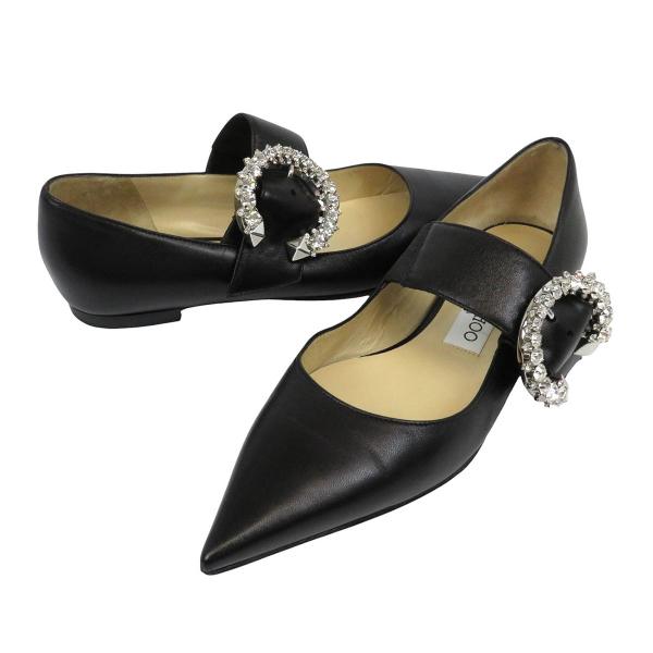 ジミーチュウ メルヴァ バレリーナ フラット パンプス レディース