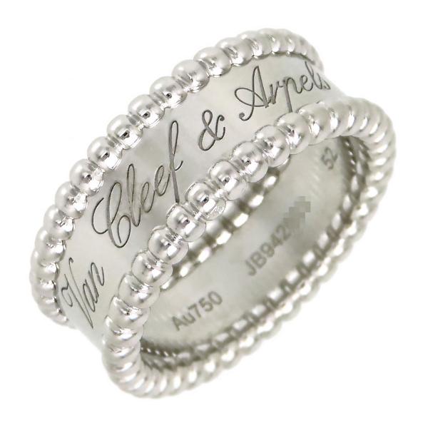 ヴァンクリーフ&アーペル　18ktWG アンフィニシニアチュールリング　15号 ヴァンクリーフ&アーペル 18ktWG アンフィニシニアチュールリング 15号