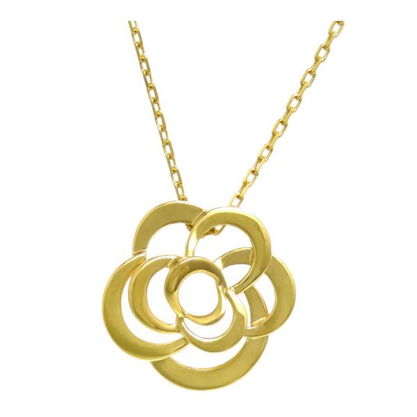 CHANEL（シャネル） カメリア ネックレス J12801 Au750 (K18YG