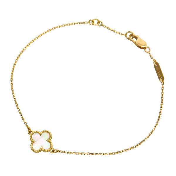 【美品】ヴァンクリーフ＆アーペル スウィートアルハンブラ ブレスレット ヴァンクリーフ＆アーペル スウィート アルハンブラ ブレスレット #17