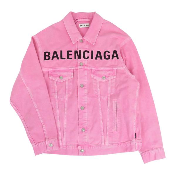 BALENCIAGA（バレンシアガ） フロントロゴ 刺繍 デニムジャケット