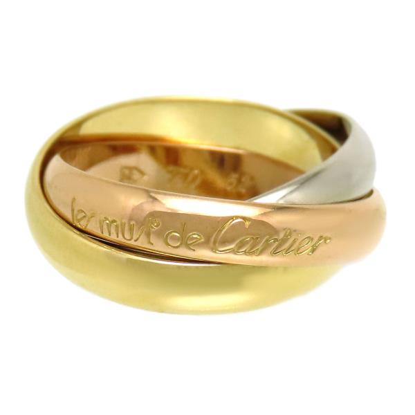 Cartier（カルティエ） トリニティ リング #52 750 (K18YG K18WG K18PG
