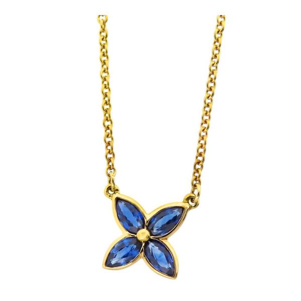 TIFFANY&Co.（ティファニー） ビクトリア サファイア ネックレス 750