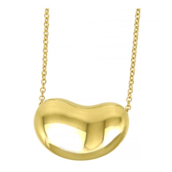 TIFFANY&Co.（ティファニー） ビーン ネックレス Au750 (K18YG