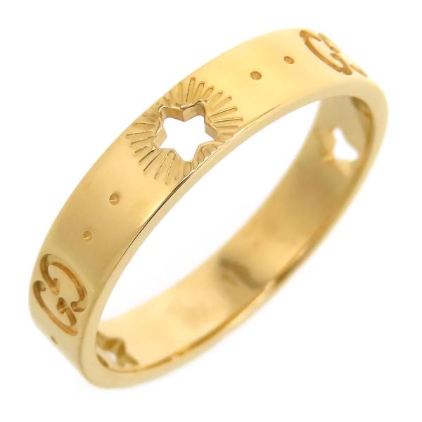 AU750 GUCCIアイコンリング安心鑑定 グッチ アイコンリング AU750 - メルカリ