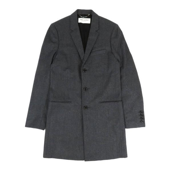 Yves Saint Laurent（イヴ・サンローラン） ウール チェスターコート