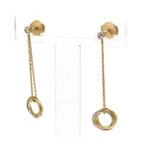 Cartier（カルティエ） ベビートリニティ ダイヤモンド ピアス