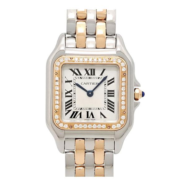 Cartier(カルティエ) 腕時計 パンテールSM/パンテール ドゥ カルティエ ウォッチ W4PN0007 レディース SS/ダイヤベゼル/36Ｐダイヤ/計0.24カラット シルバー 楽天市場】カルティエ CARTIER パンテール ドゥ カルティエ SM