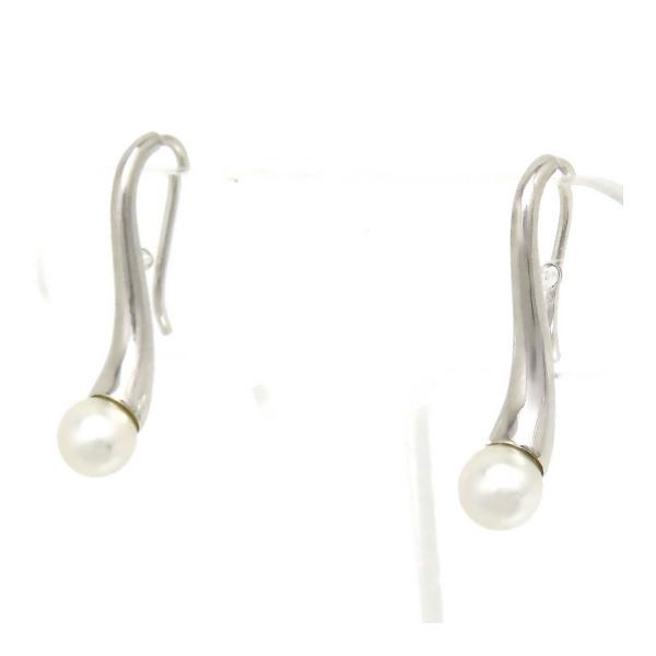 MIKIMOTO（ミキモト） フック パール ピアス K18 (K18WG) レディース