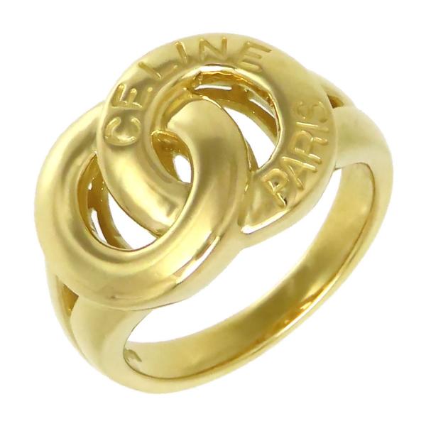 CELINE（セリーヌ） ダブルサークル リング #12 750 (K18YG