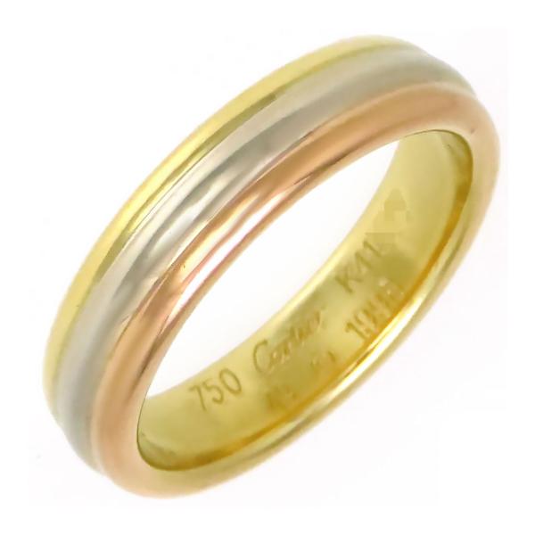Cartier（カルティエ） スリーゴールド ウェディング バンドリング #49
