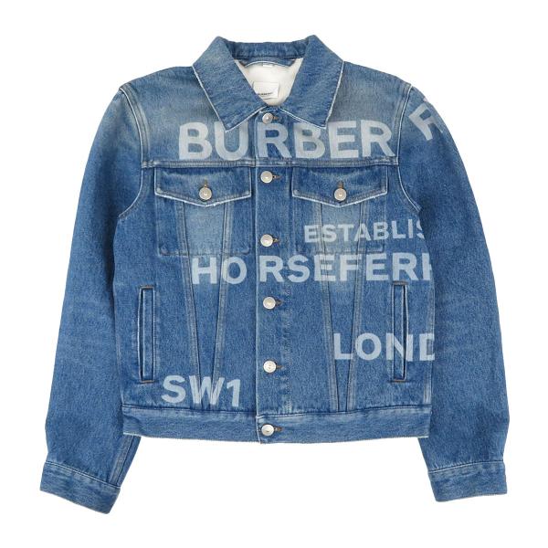 バーバリー ホースフェリー プリント デニムジャケット 8028382 メンズ ブルー BURBERRY 中古 【アパレル・小物】