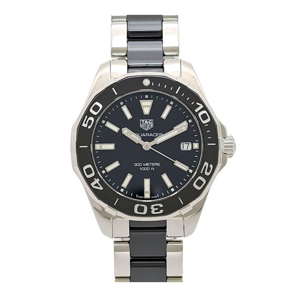タグホイヤー アクアレーサー WAY131A.BA0913 クオーツ ステンレススティール レディース ボーイズ TAG HEUER 中古 【時計】