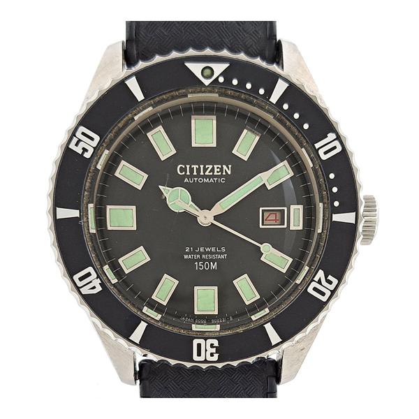 CITIZEN（シチズン） チャレンジダイバー 赤カレンダー 4-600851Y 自動