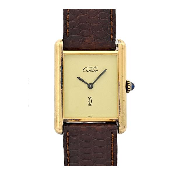 Cartier（カルティエ） タンク ヴェルメイユ 手巻き 手巻き ゴールド