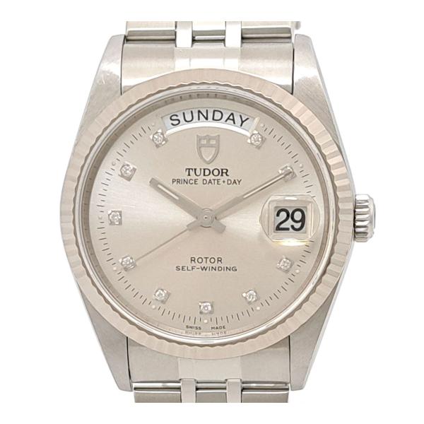 DRD4 TUDORチューダー＃17ピポットフィン10.25中古、先端に傷あり TUDOR（チューダー） プリンス デイトデイ 76214 自動巻き ステンレス