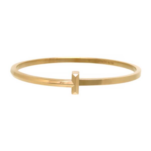 TIFFANY&Co.（ティファニー） Tワン ヒンジ バングル ナロー #17 Au750