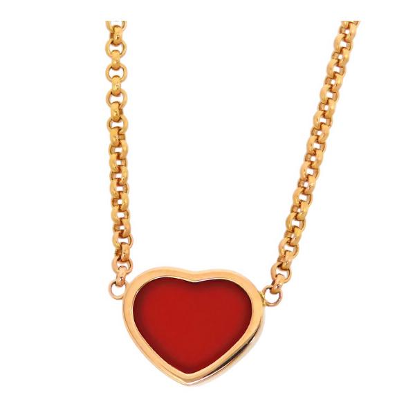 ✨美品ショパール 赤いハートネックレス 美品 箱付き Chopard（ショパール） マイ ハッピー ハート ネックレス 81A086-5801