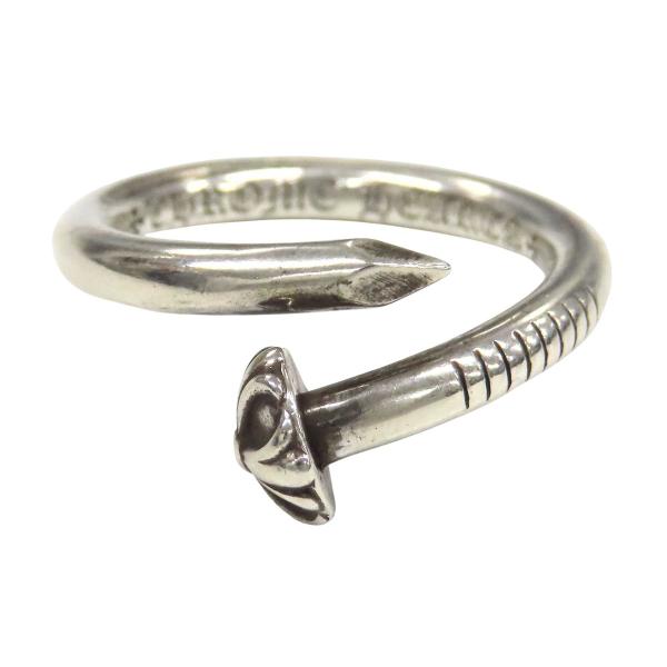 クロムハーツ ネイル クロスボール リング 21号 SV925 ユニセックス CHROME HEARTS 【中古】 【アパレル・小物】 クロムハーツ ネイル クロスボール リング 21号 SV925 ユニセックス