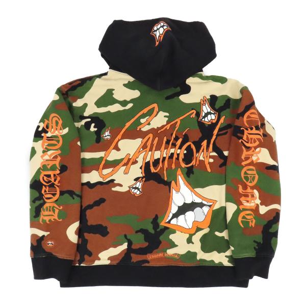 クロムハーツ × MATTY BOY CAMO HOODIE パーカー メンズ マルチカラー CHROME HEARTS 【中古】 【アパレル・小物】 クロムハーツ × MATTY BOY CAMO HOODIE パーカー メンズ マルチカラー