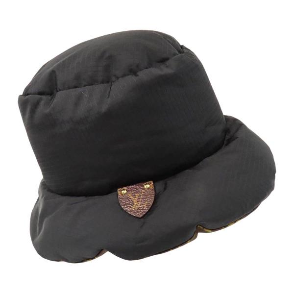 ルイヴィトン モノグラム ハット ボブ ピロー バケットハット M77024 ユニセックス ブラウン ブラック LOUIS VUITTON 【中古】 【アパレル・小物】 LOUIS VUITTON（ルイ・ヴィトン） モノグラム ハット ボブ ピロー