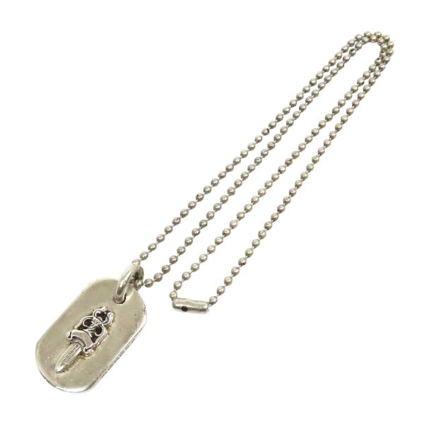 Chrome Hearts ペンダントトップ ドッグタグ ダガー SV925 クロムハーツ レイズドダガー ドッグタグ ペンダント SV925 Sterling