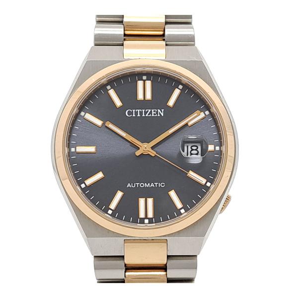 シチズン シチズンコレクション TSUYOSA NJ0154-80H 自動巻き ステンレススティール ゴールドメッキ メンズ CITIZEN 中古 【時計】