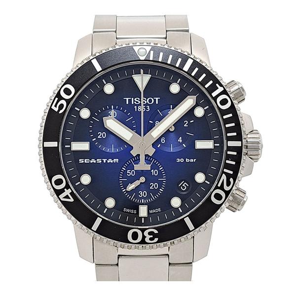 ティソ シースター 1000 T120.417.11.041.01 クオーツ ステンレススティール メンズ TISSOT 中古 【時計】