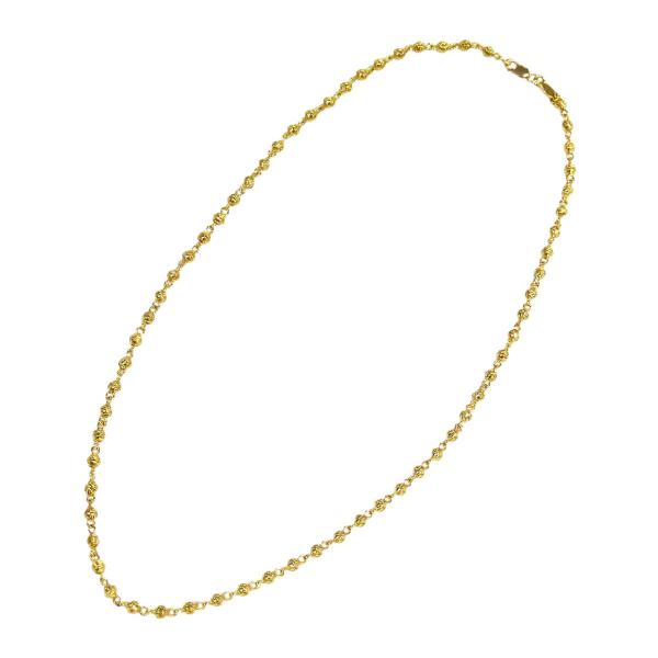 クロムハーツ ミニ クロスボール チェーン ネックレス 22K 18インチ