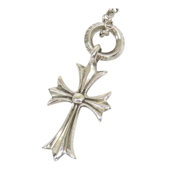 Chrome Hearts クロムハーツ タイニーCHクロス チャームSV925 クロムハーツ タイニー CHクロス チャーム ロールチェーン ネックレス