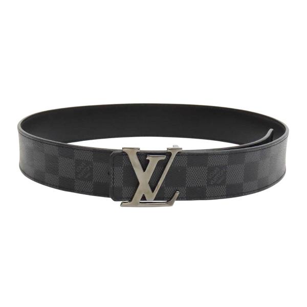 ルイヴィトン サンチュール LV イニシャル ベルト 40MM ダミエグラフィット 80/32 M0213 ユニセックス 中古 【アパレル・小物】