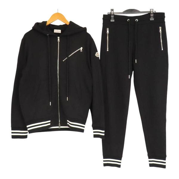 モンクレール スウェット セットアップ 8G000 48 809KR 8H000 20 809KR メンズ ブラック MONCLER 中古 【アパレル・小物】