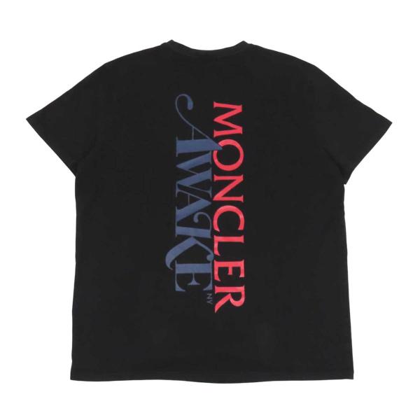 モンクレール AWAKE NY MAGLIA マグリア Tシャツ モンクレールジーニアス 8C709 10 V8141 メンズ ブラック 中古 【アパレル・小物】