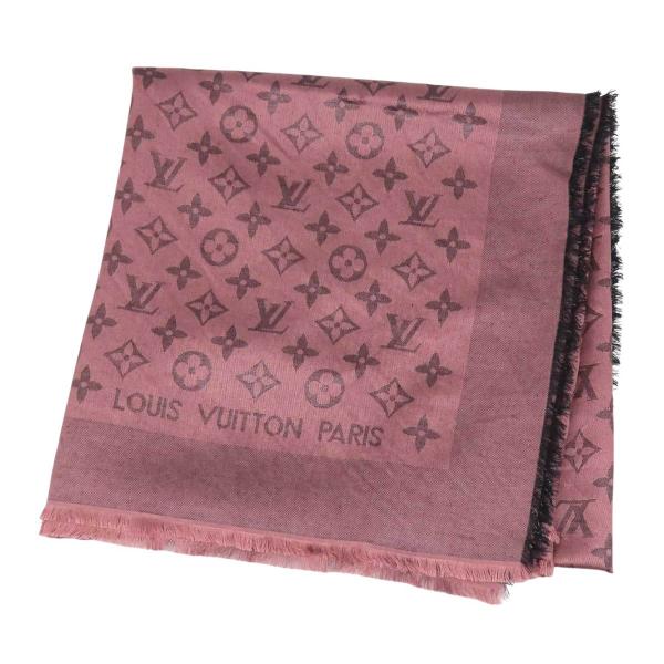 ルイヴィトン ショール モノグラム シャイン 410460 ユニセックス パープル LOUIS VUITTON 中古 【アパレル・小物】