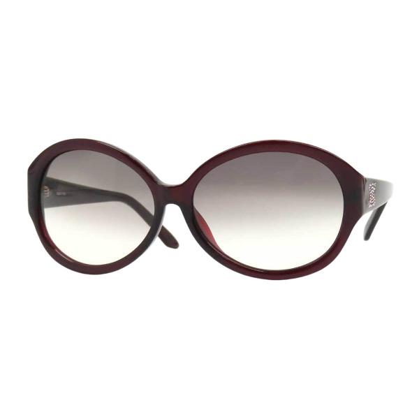 セリーヌ トリオンフ ラインストーン サングラス SC1595S ユニセックス レッド系 CELINE 中古 【アパレル・小物】