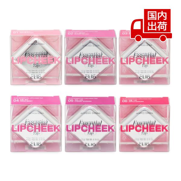 クリオ　エッセンシャル　リップチーク　タップ　5点セット エッセンシャル リップチーク タップ - CLIO JAPAN