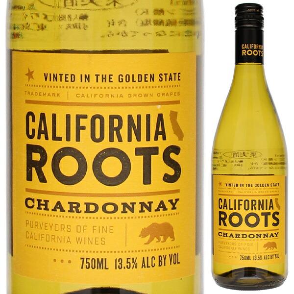 シャルドネ カリフォルニア NV カリフォルニア ルーツ 750ｍｌ  白  よりどり6本から送料無料