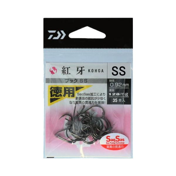 他サイト： ダイワ　紅牙　フック　SS　徳用　SSの商品画像